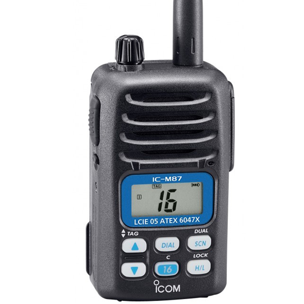 Icom VHF IC M87 ATEX IC M87ATEX Comptoir Nautique